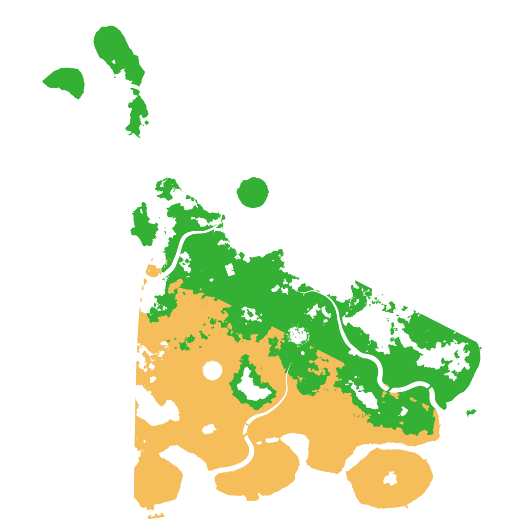 Biome Rust Map: Procedural Map, Size: 4800, Seed: 778850386