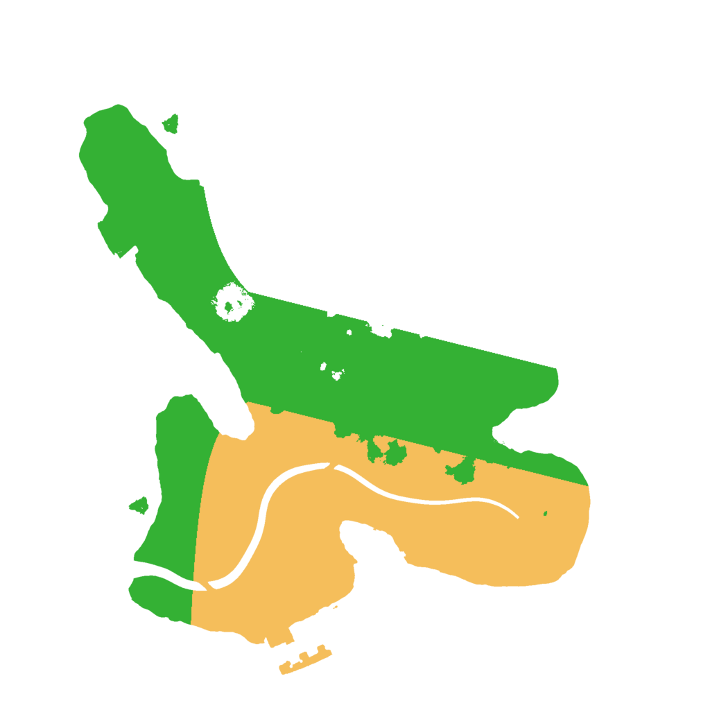 Biome Rust Map: Procedural Map, Size: 2000, Seed: 187315037