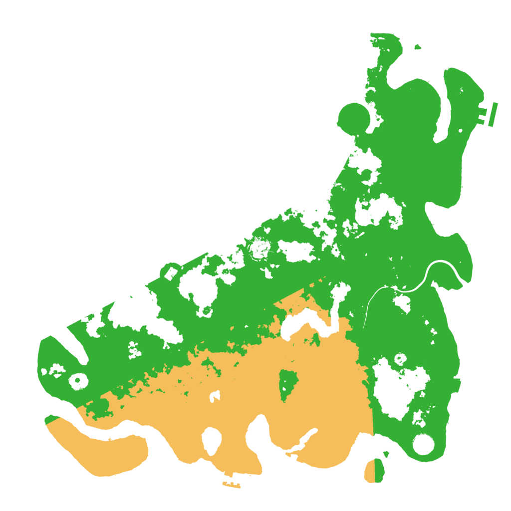 Biome Rust Map: Procedural Map, Size: 4250, Seed: 2004313041