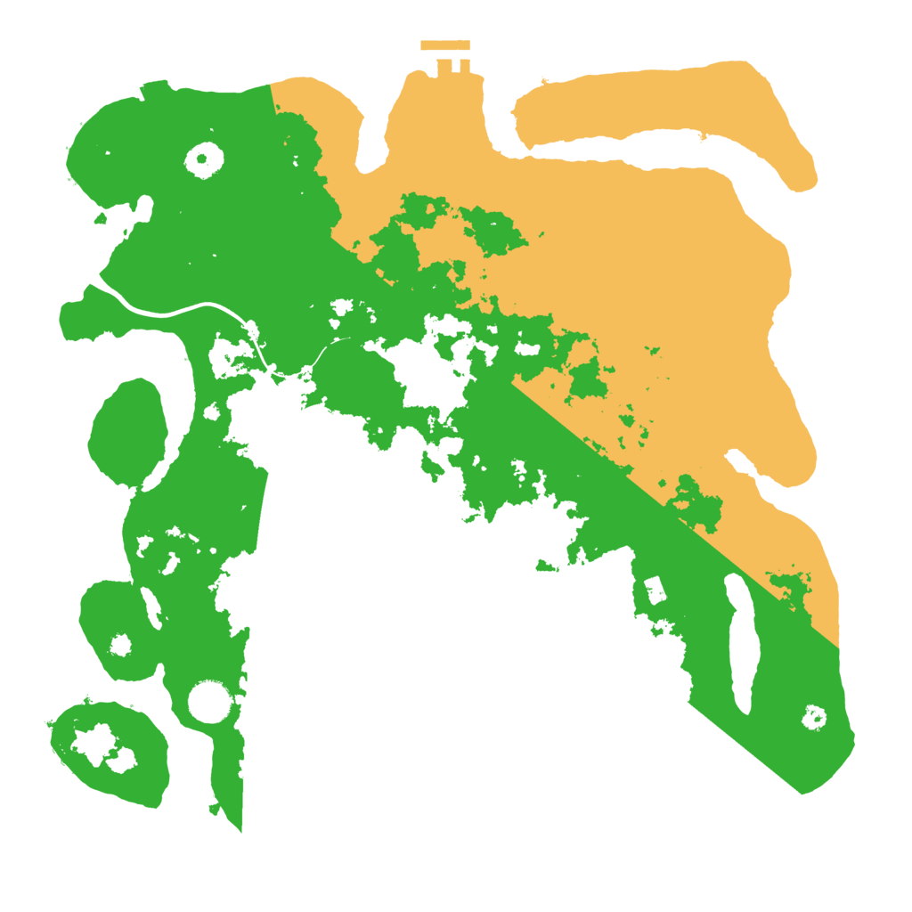 Biome Rust Map: Procedural Map, Size: 3750, Seed: 135616