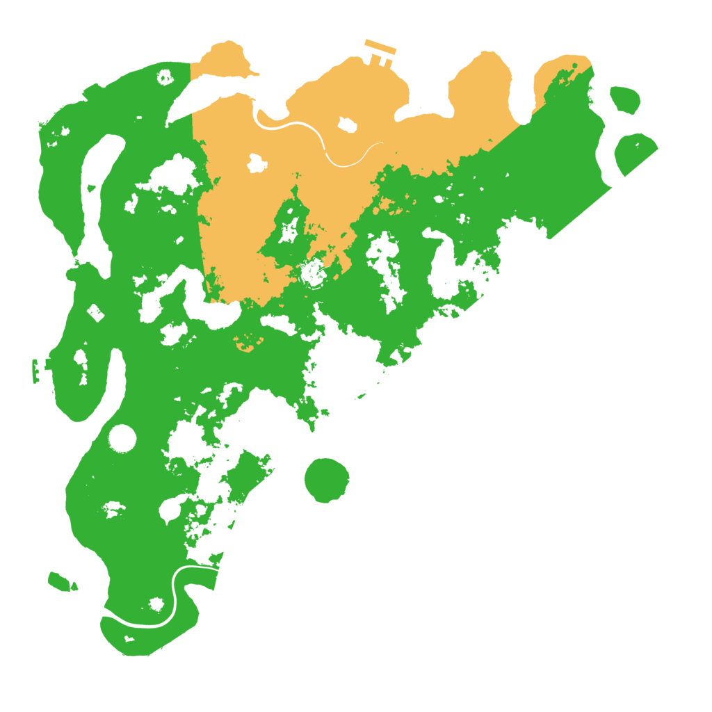 Biome Rust Map: Procedural Map, Size: 4500, Seed: 1700051068