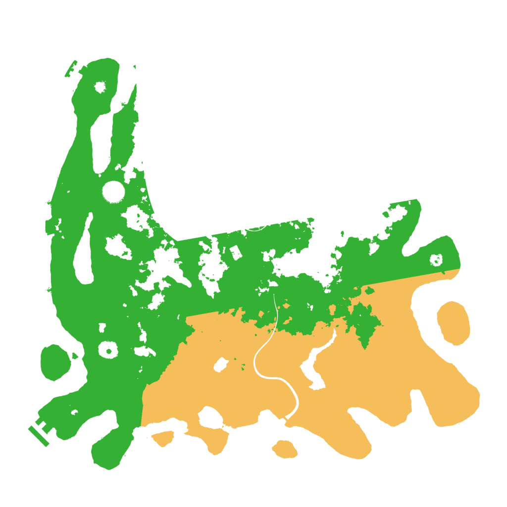Biome Rust Map: Procedural Map, Size: 4000, Seed: 245489530