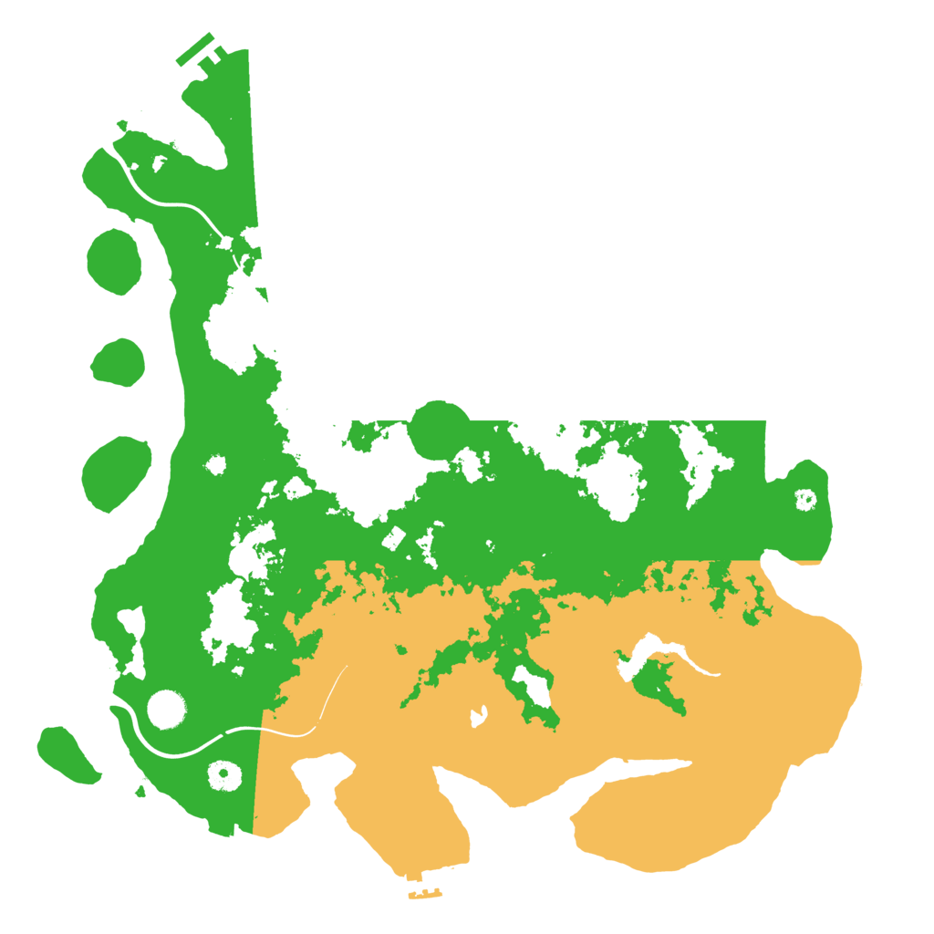 Biome Rust Map: Procedural Map, Size: 4250, Seed: 1504523105