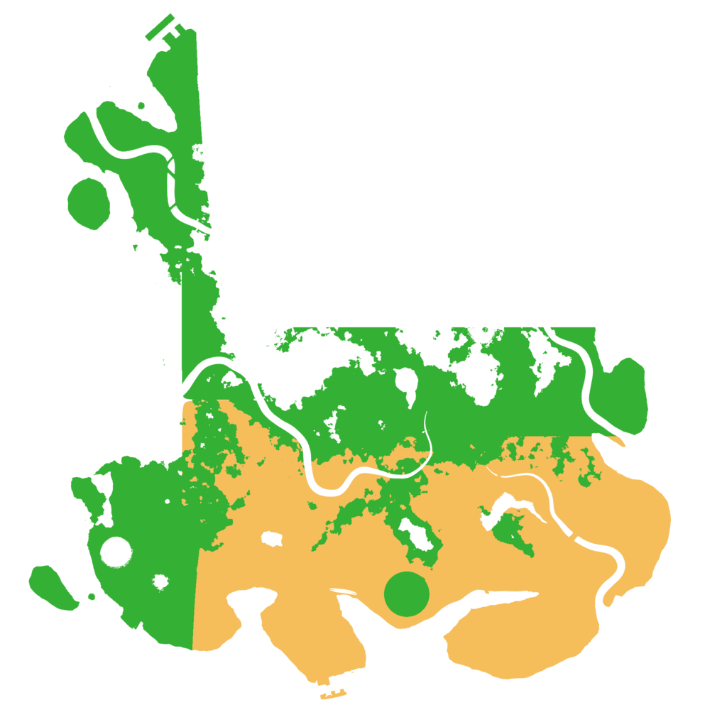 Biome Rust Map: Procedural Map, Size: 4250, Seed: 1504523105