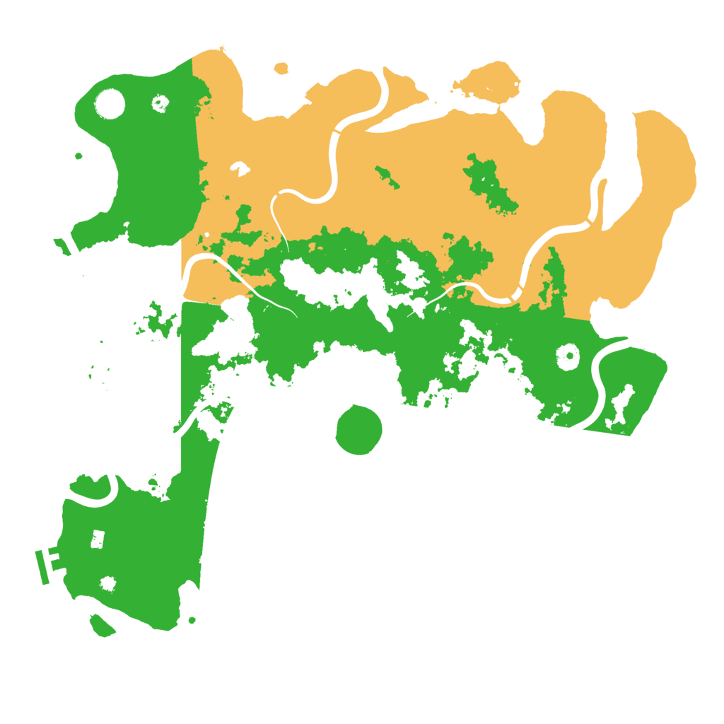 Biome Rust Map: Procedural Map, Size: 4250, Seed: 176012943