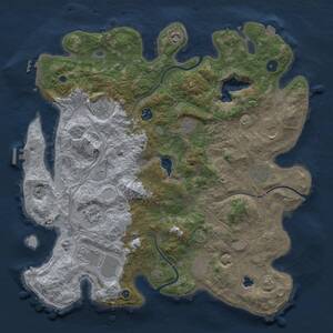 Thumbnail Rust Map: Procedural Map, Size: 4250, Seed: 1592231331, 16 Monuments