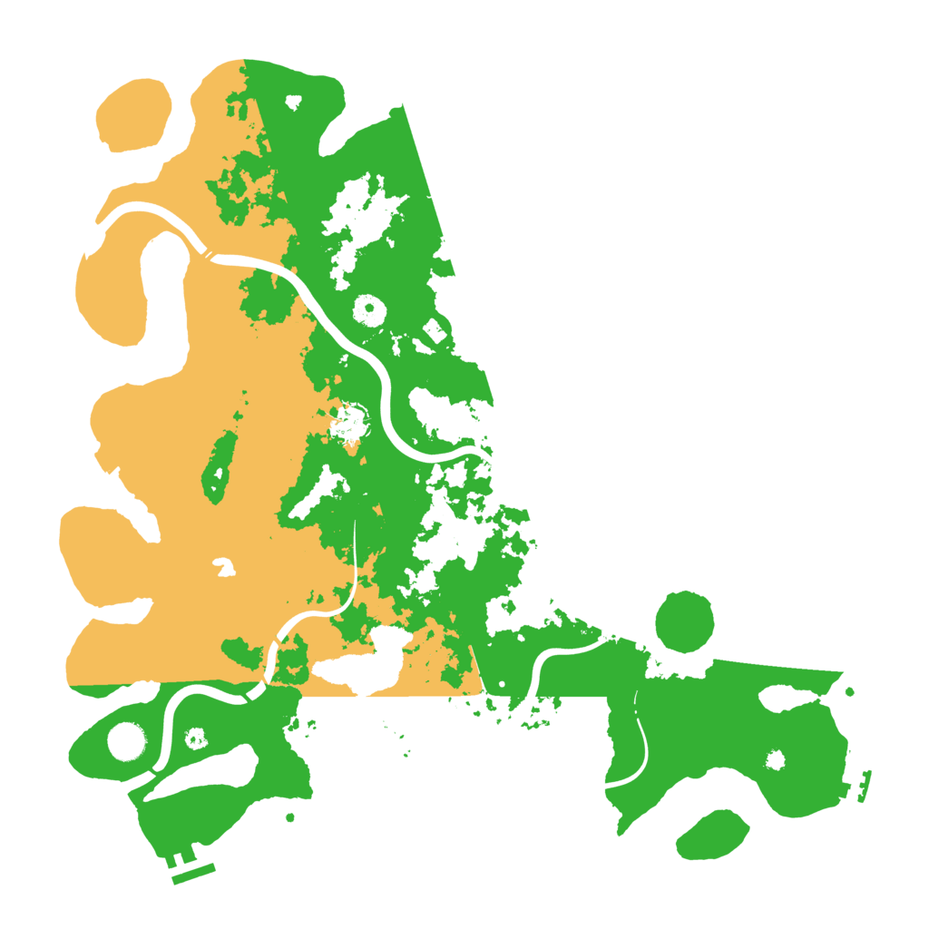 Biome Rust Map: Procedural Map, Size: 4250, Seed: 1106102461