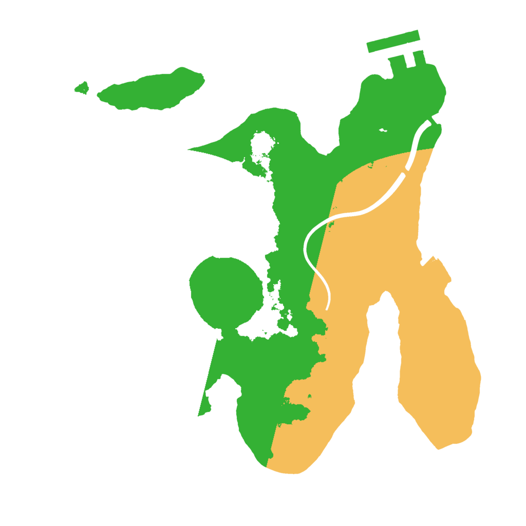 Biome Rust Map: Procedural Map, Size: 2000, Seed: 817