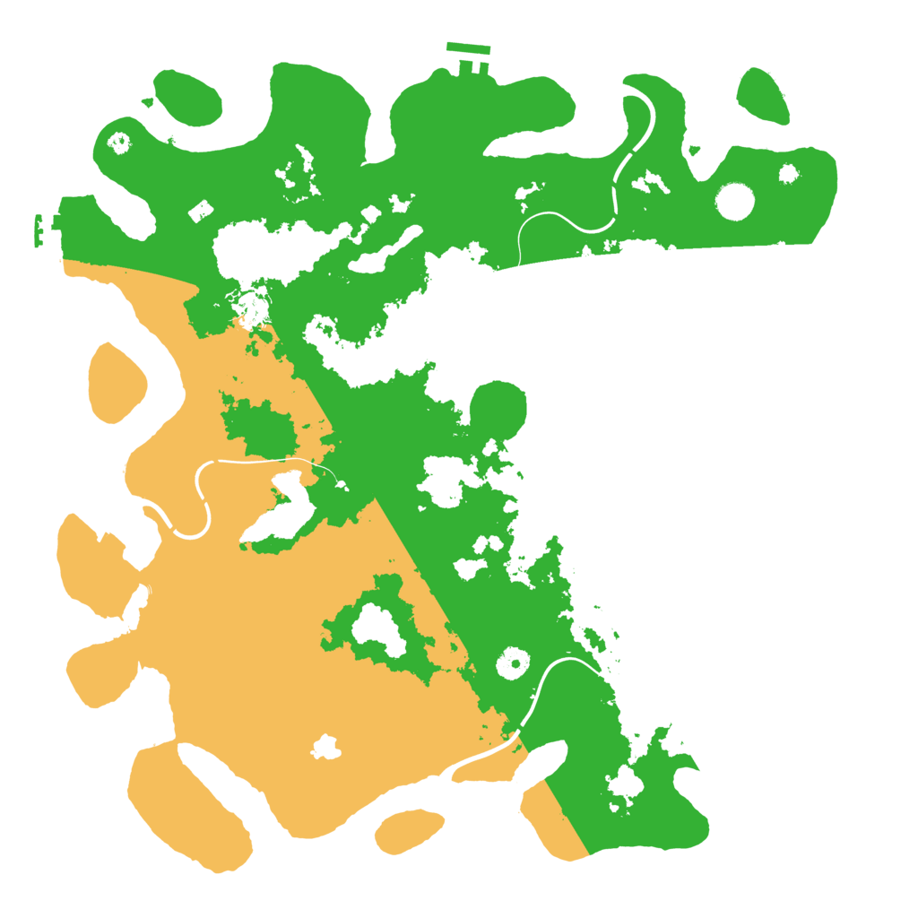 Biome Rust Map: Procedural Map, Size: 4250, Seed: 5740