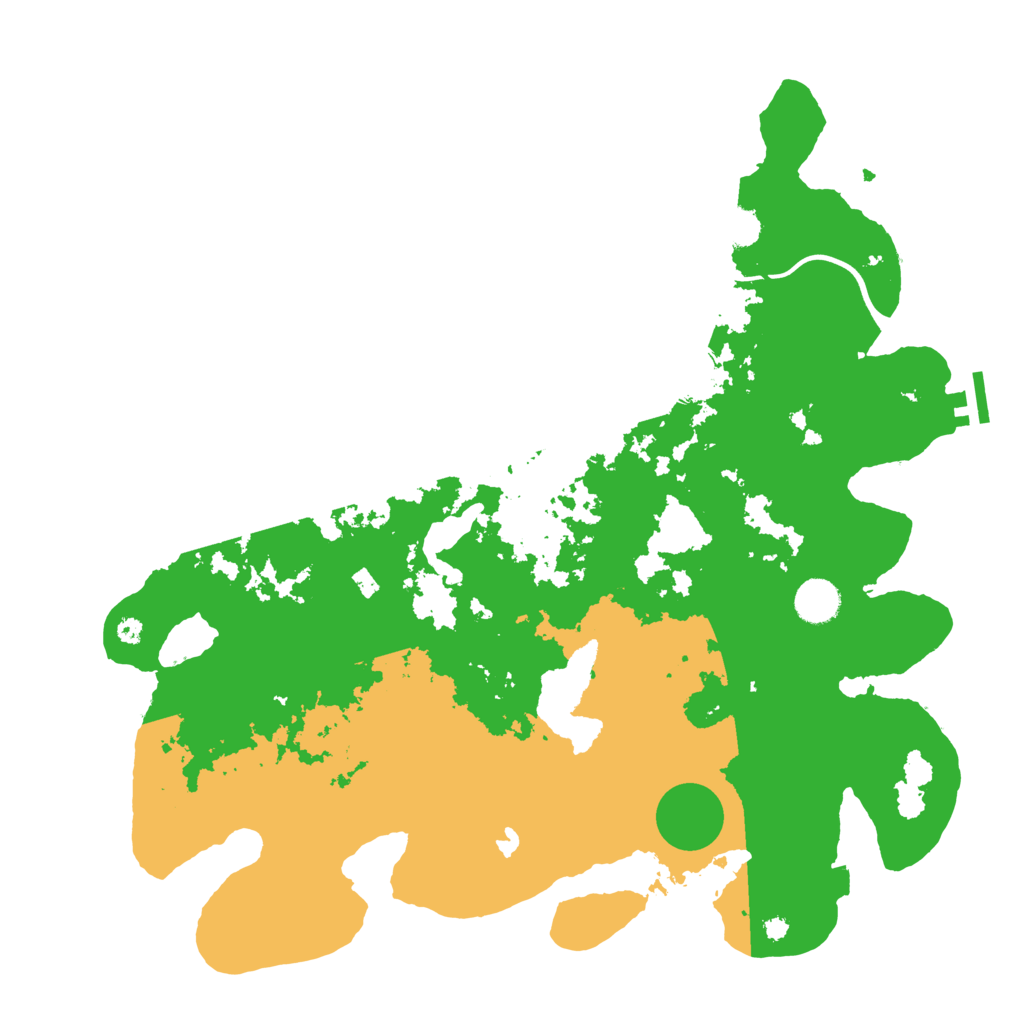 Biome Rust Map: Procedural Map, Size: 4000, Seed: 327423696
