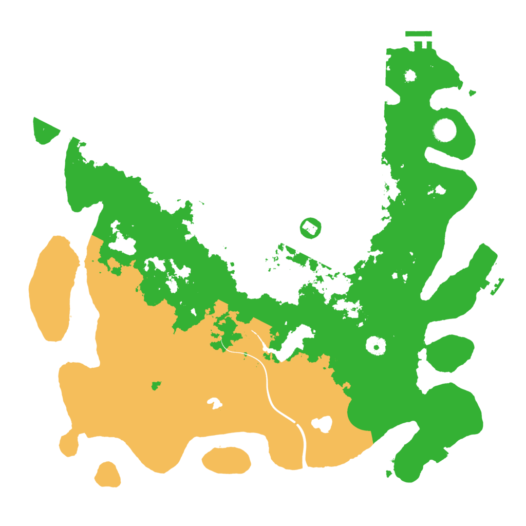 Biome Rust Map: Procedural Map, Size: 4000, Seed: 978178859