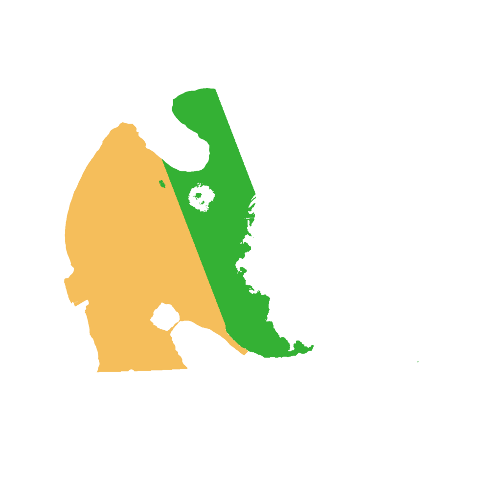 Biome Rust Map: Procedural Map, Size: 2000, Seed: 1211878571