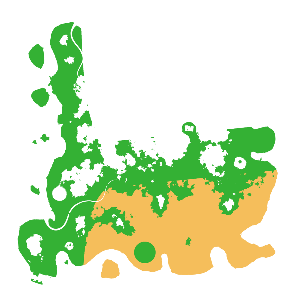 Biome Rust Map: Procedural Map, Size: 3750, Seed: 660627002