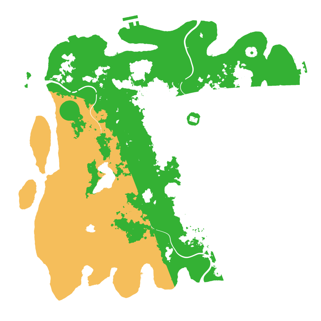 Biome Rust Map: Procedural Map, Size: 4250, Seed: 1321086650