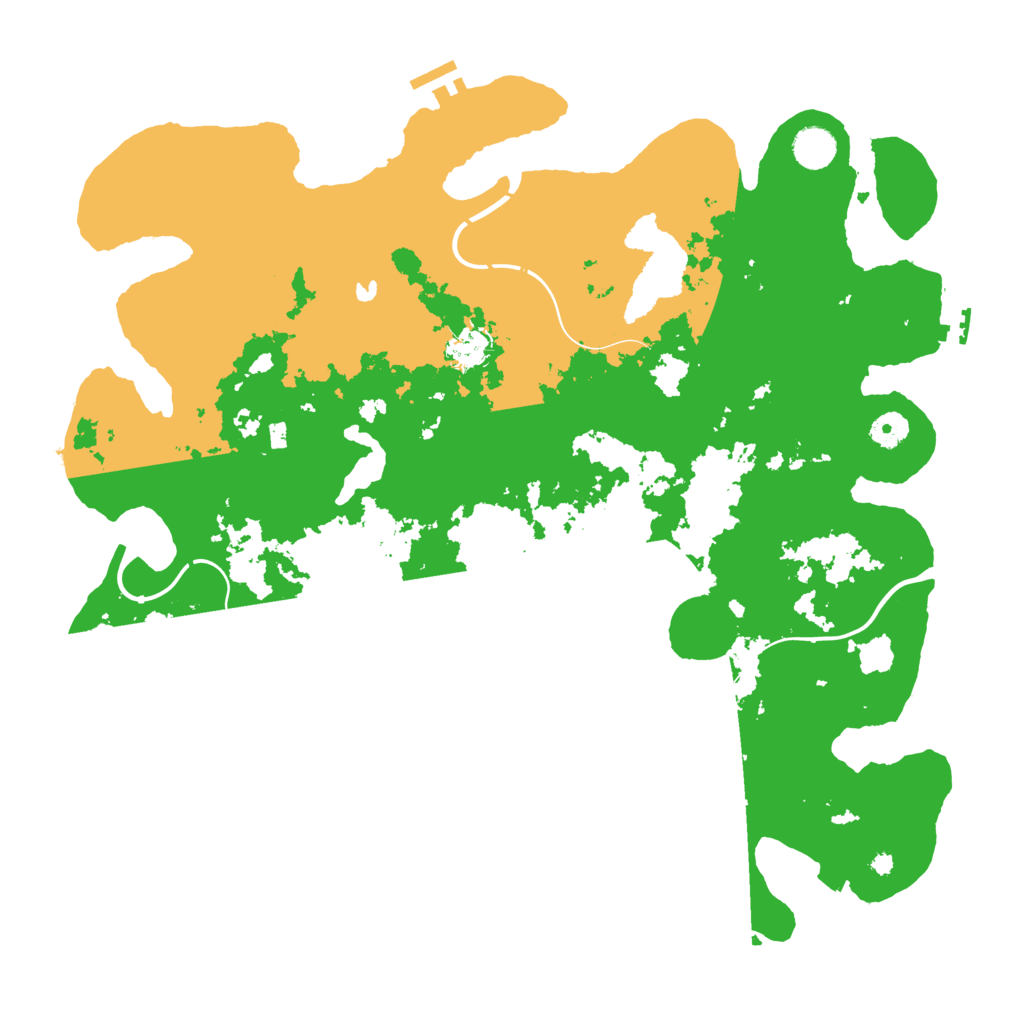 Biome Rust Map: Procedural Map, Size: 4250, Seed: 1874687098