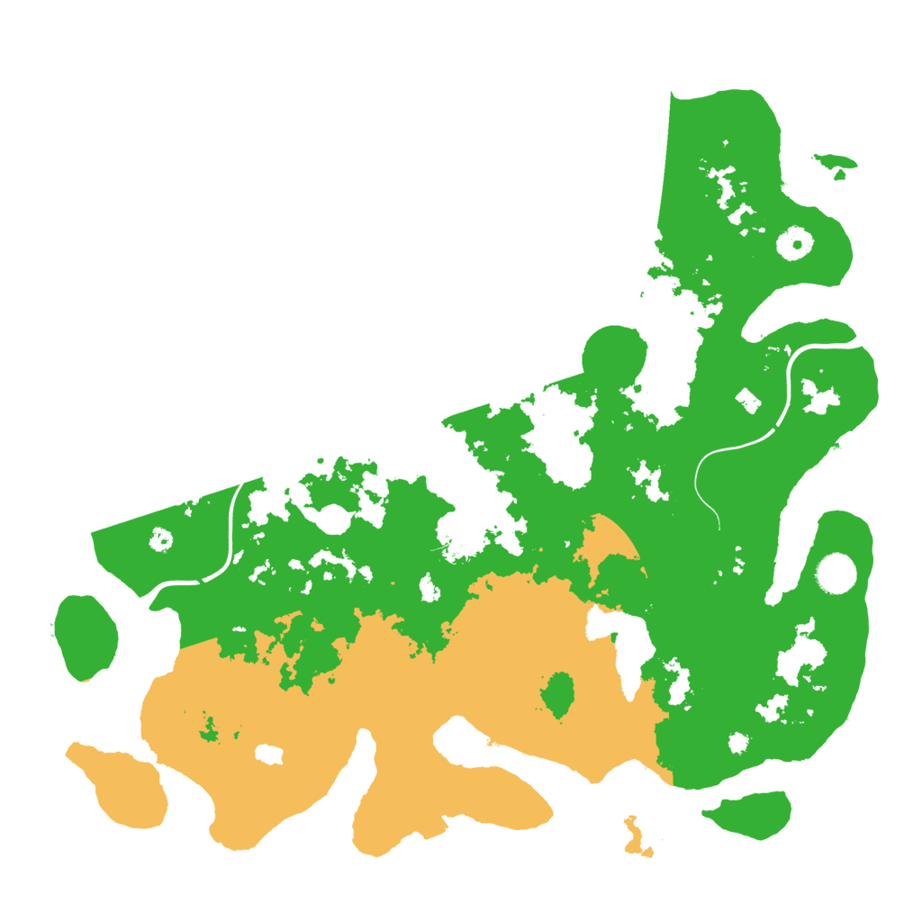 Biome Rust Map: Procedural Map, Size: 4000, Seed: 758168880
