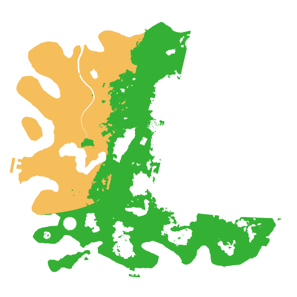 Biome Rust Map: Procedural Map, Size: 4000, Seed: 1192445385