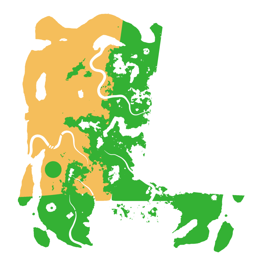 Biome Rust Map: Procedural Map, Size: 4250, Seed: 113916918