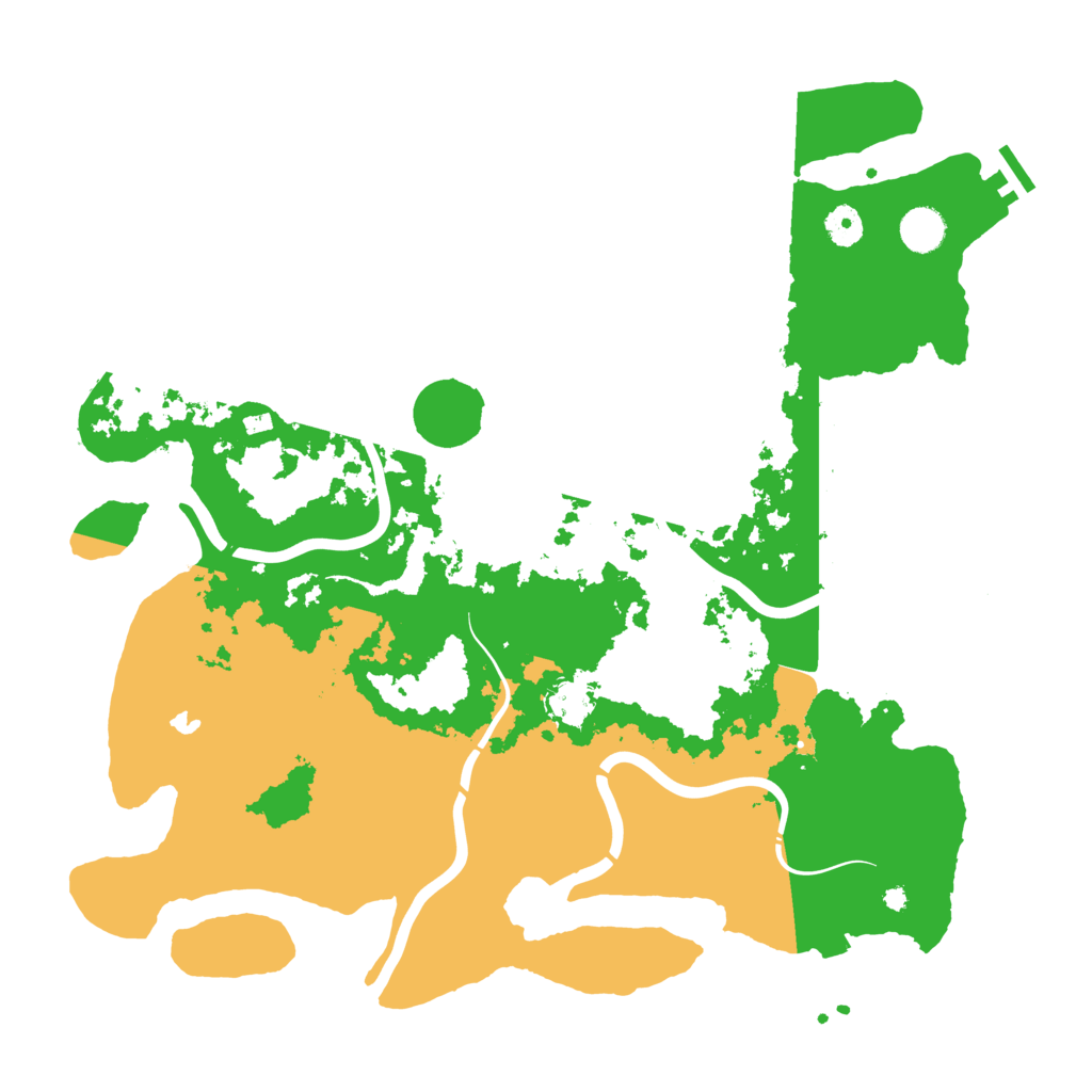 Biome Rust Map: Procedural Map, Size: 4250, Seed: 908354501