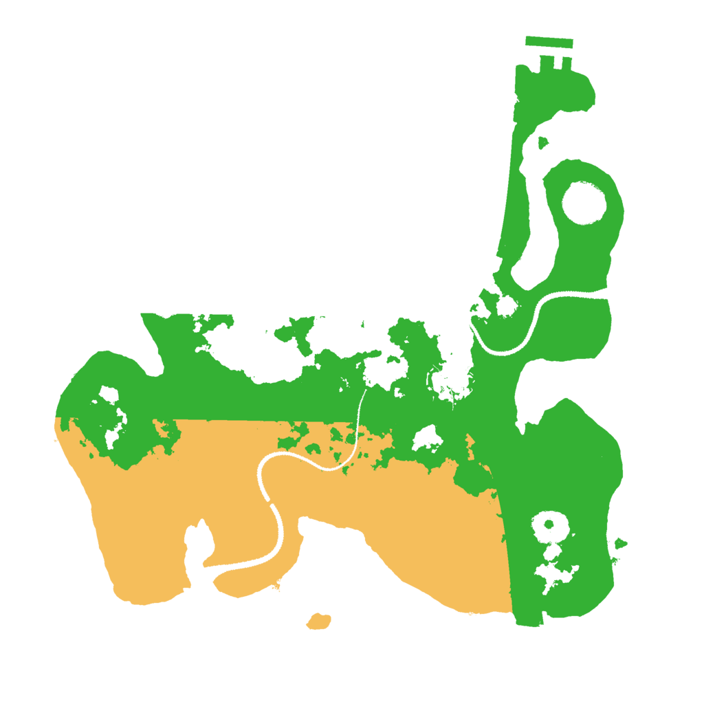 Biome Rust Map: Procedural Map, Size: 3000, Seed: 1032250901