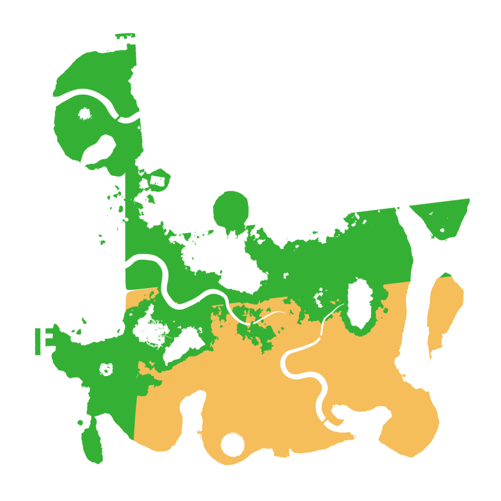 Biome Rust Map: Procedural Map, Size: 3750, Seed: 260791808