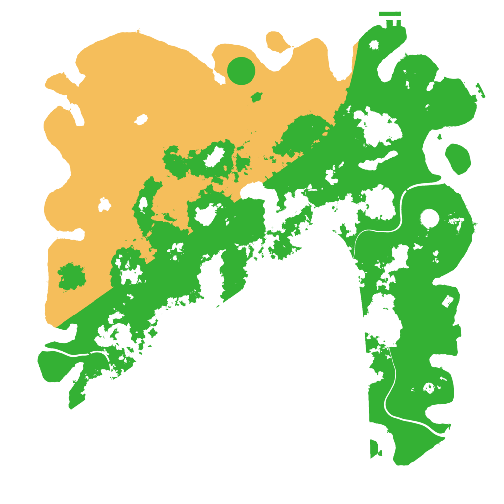 Biome Rust Map: Procedural Map, Size: 4750, Seed: 102718037