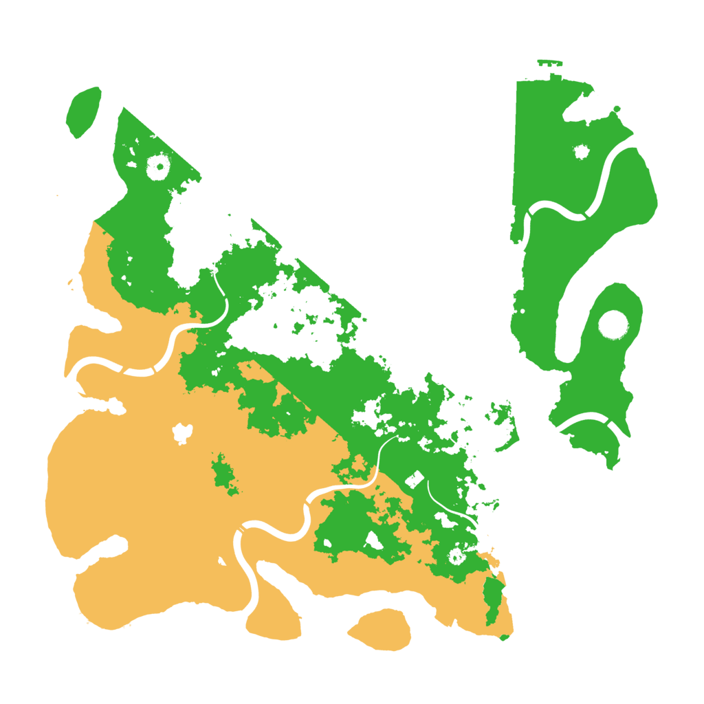 Biome Rust Map: Procedural Map, Size: 4250, Seed: 76856811