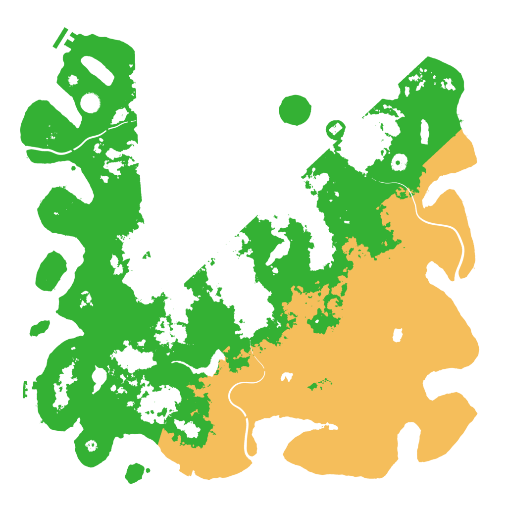Biome Rust Map: Procedural Map, Size: 4500, Seed: 829823123