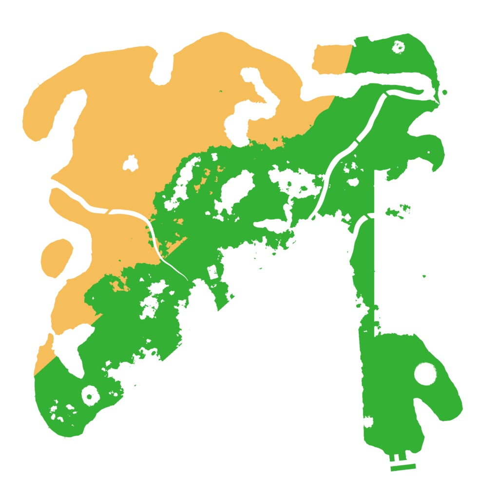 Biome Rust Map: Procedural Map, Size: 4000, Seed: 1294737835