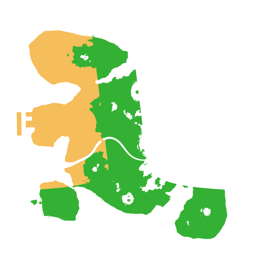 Biome Rust Map: Procedural Map, Size: 2250, Seed: 800523087