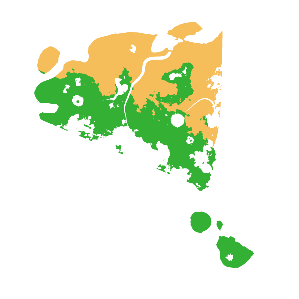 Biome Rust Map: Procedural Map, Size: 4000, Seed: 975433043