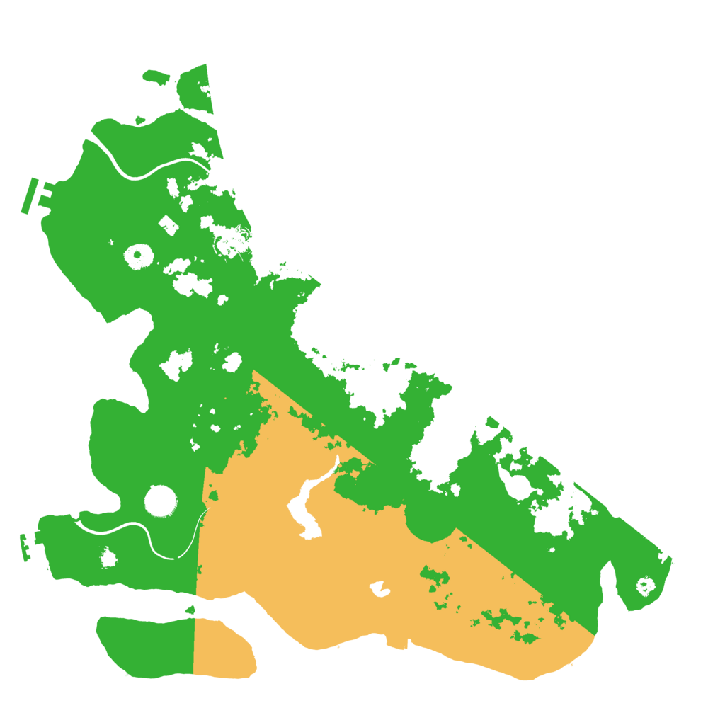 Biome Rust Map: Procedural Map, Size: 4000, Seed: 1343962973