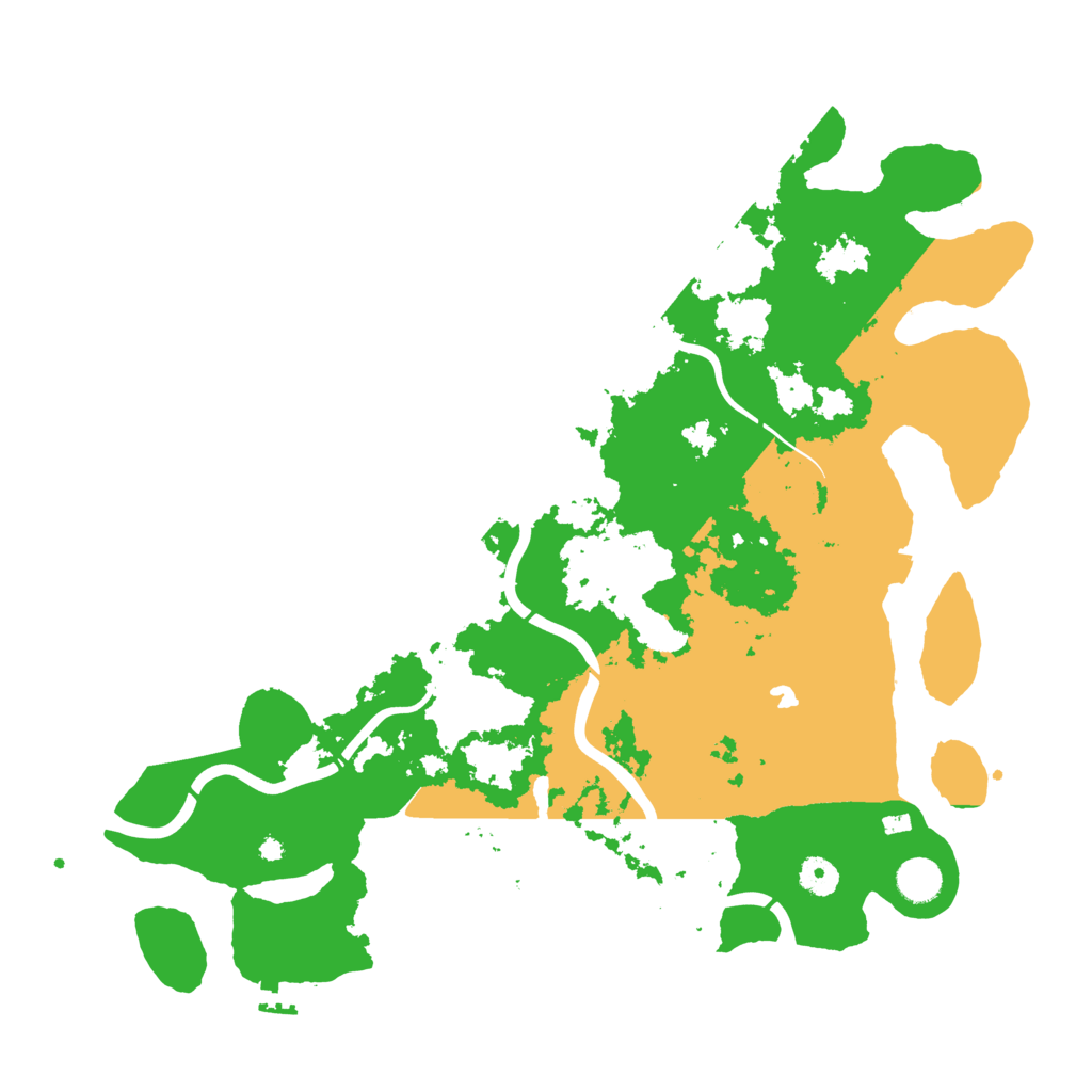 Biome Rust Map: Procedural Map, Size: 4250, Seed: 4211
