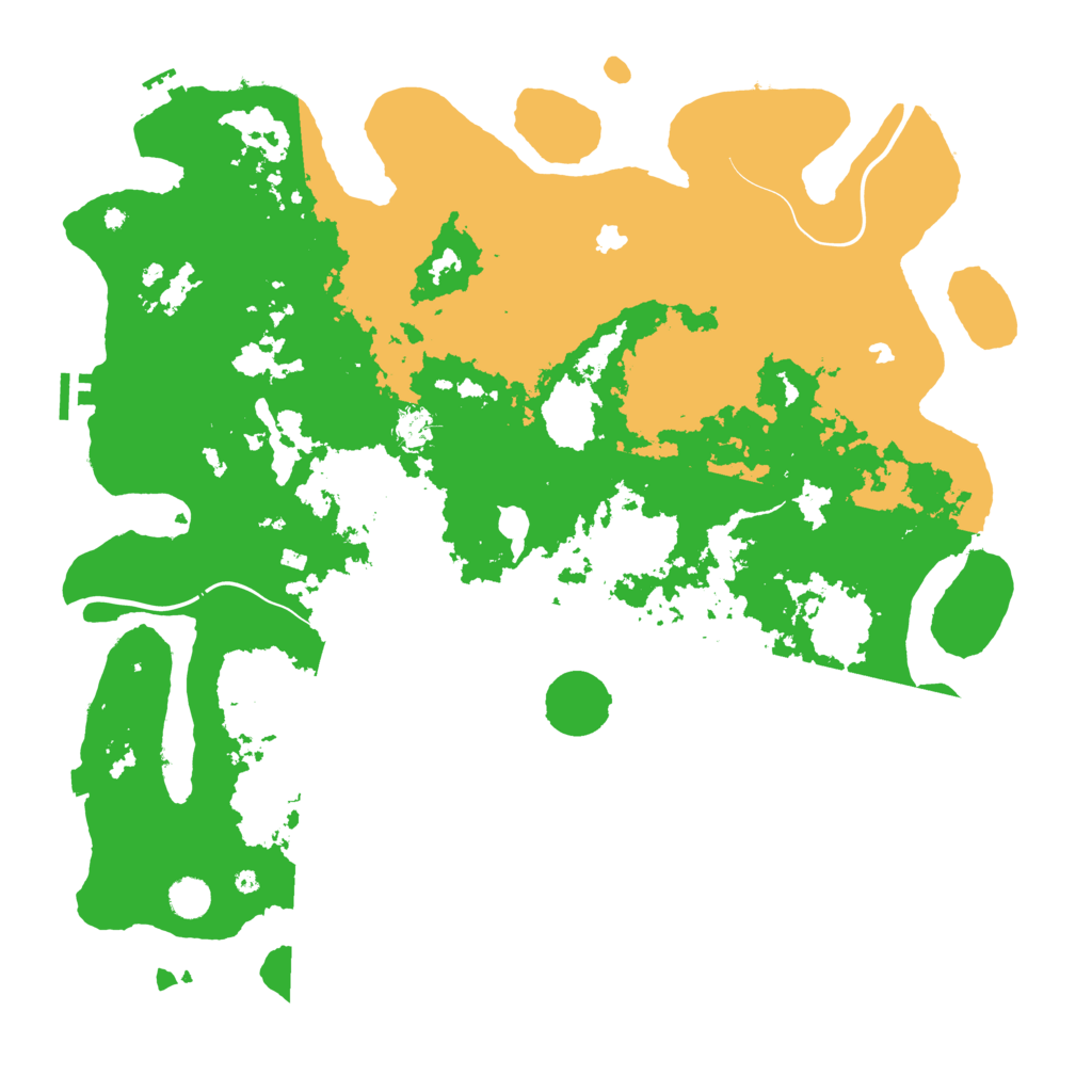 Biome Rust Map: Procedural Map, Size: 4700, Seed: 1352827447