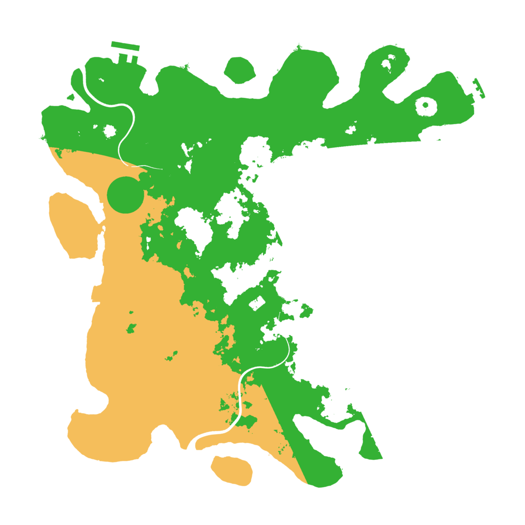 Biome Rust Map: Procedural Map, Size: 3750, Seed: 21224
