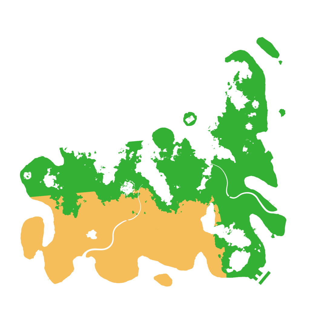 Biome Rust Map: Procedural Map, Size: 4000, Seed: 1267584333