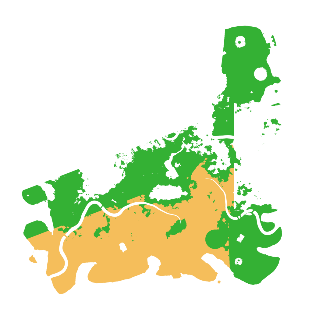 Biome Rust Map: Procedural Map, Size: 4250, Seed: 990727866