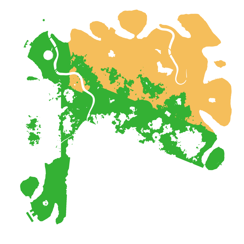 Biome Rust Map: Procedural Map, Size: 4500, Seed: 706824912