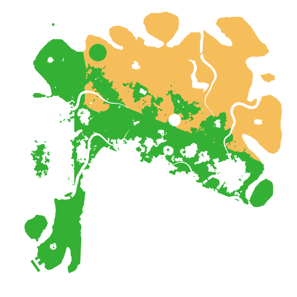 Biome Rust Map: Procedural Map, Size: 4500, Seed: 706824912