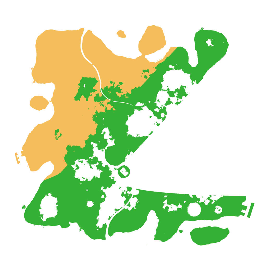 Biome Rust Map: Procedural Map, Size: 3500, Seed: 1176675243