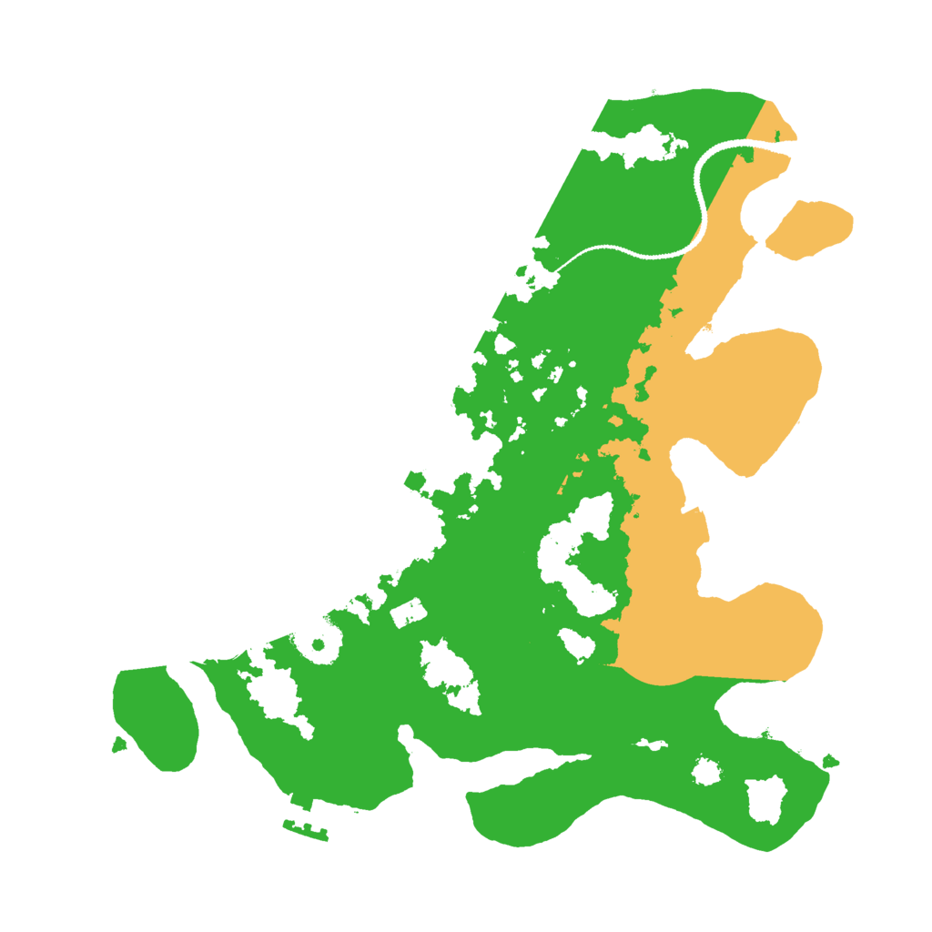 Biome Rust Map: Procedural Map, Size: 3000, Seed: 402787563