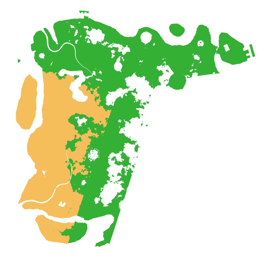 Biome Rust Map: Procedural Map, Size: 4200, Seed: 1072891218