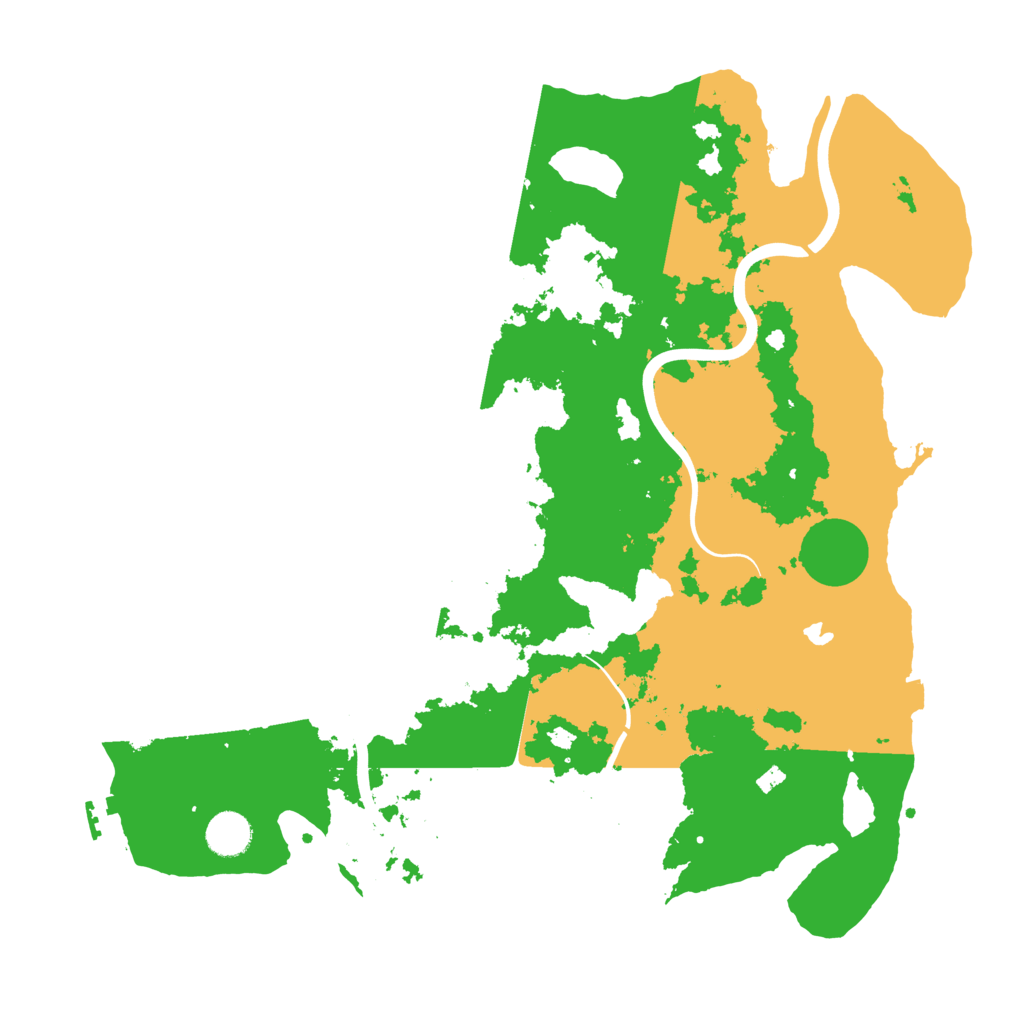 Biome Rust Map: Procedural Map, Size: 4000, Seed: 1329133183