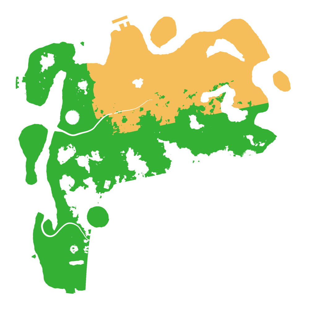 Biome Rust Map: Procedural Map, Size: 4000, Seed: 1893278864