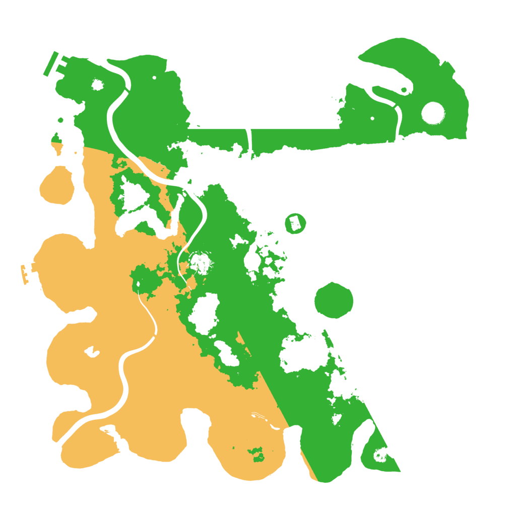 Biome Rust Map: Procedural Map, Size: 4000, Seed: 89452364