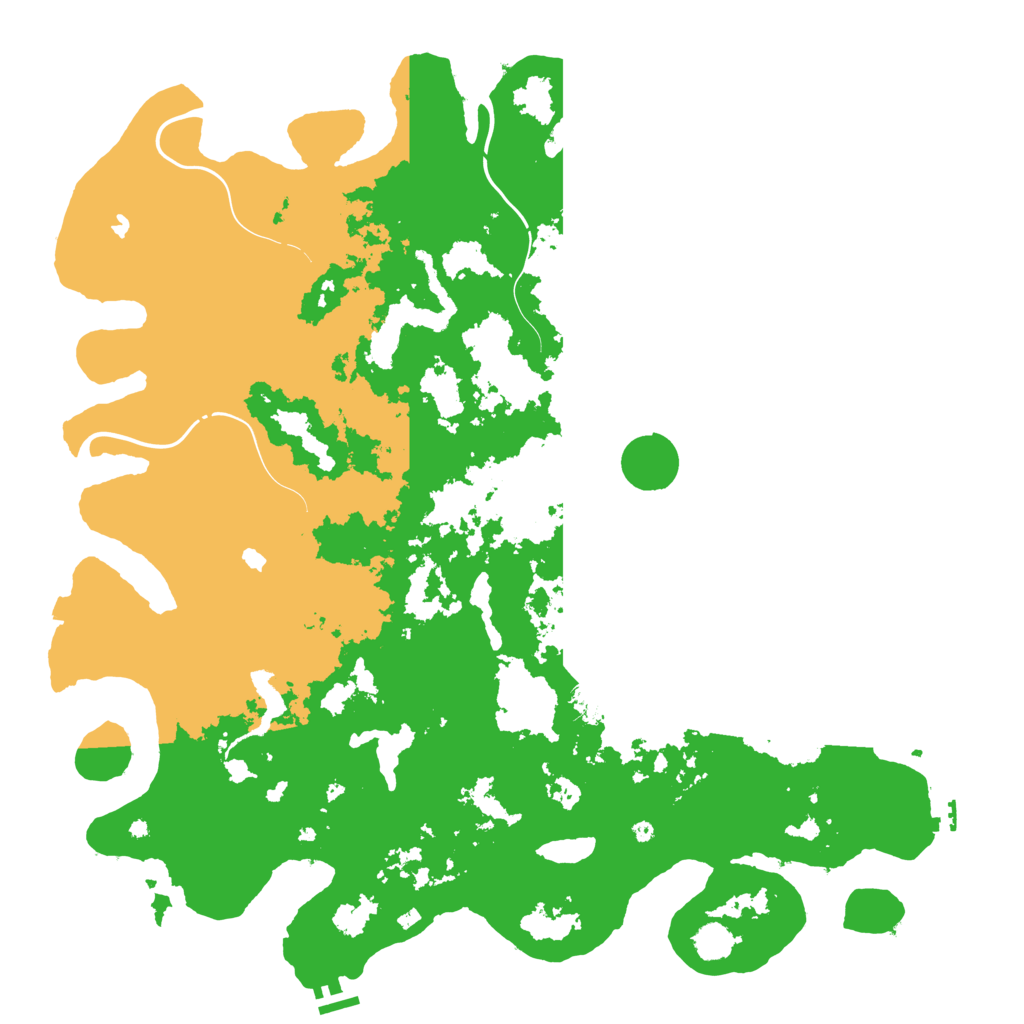 Biome Rust Map: Procedural Map, Size: 5000, Seed: 771396775