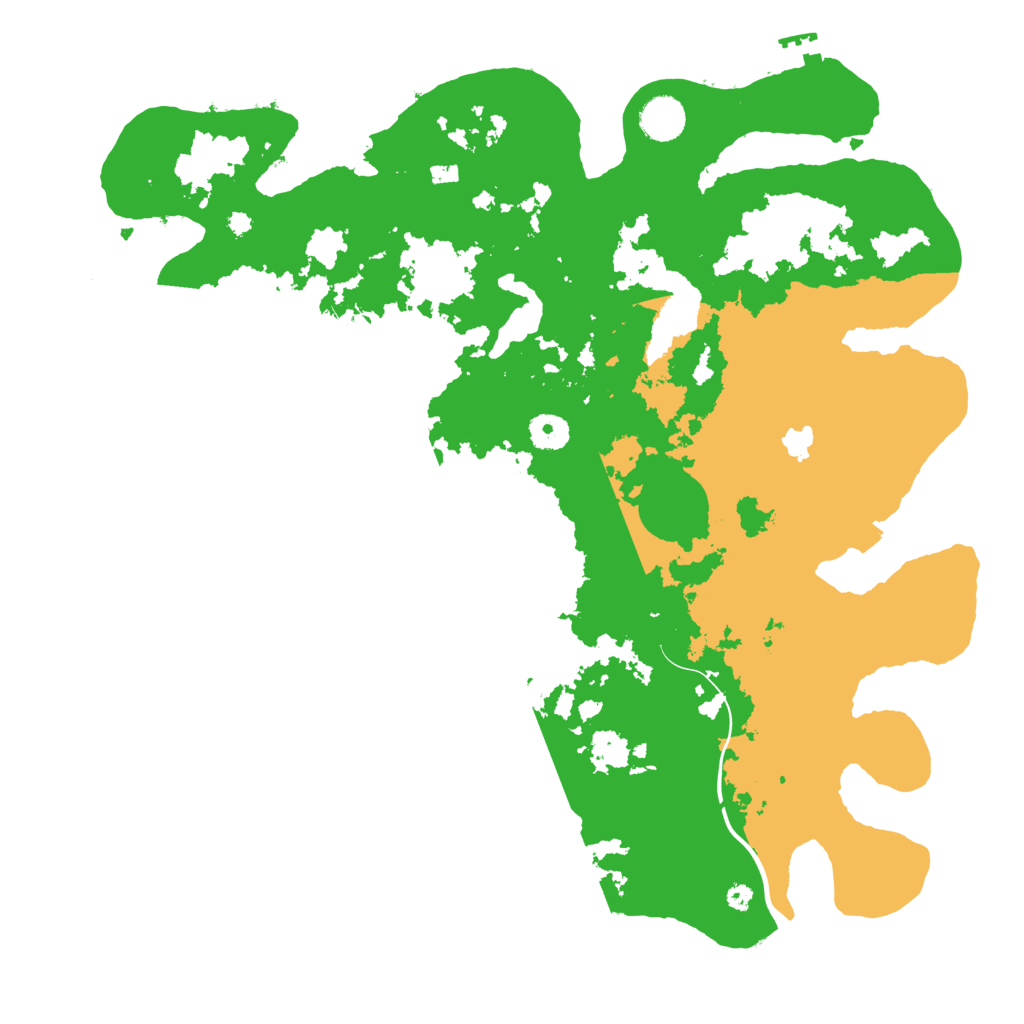 Biome Rust Map: Procedural Map, Size: 4000, Seed: 1077152473