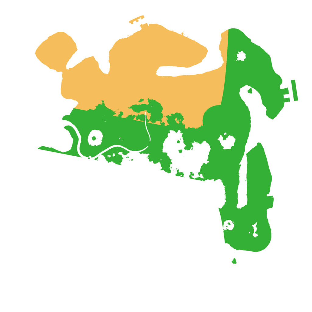 Biome Rust Map: Procedural Map, Size: 3000, Seed: 1754864839