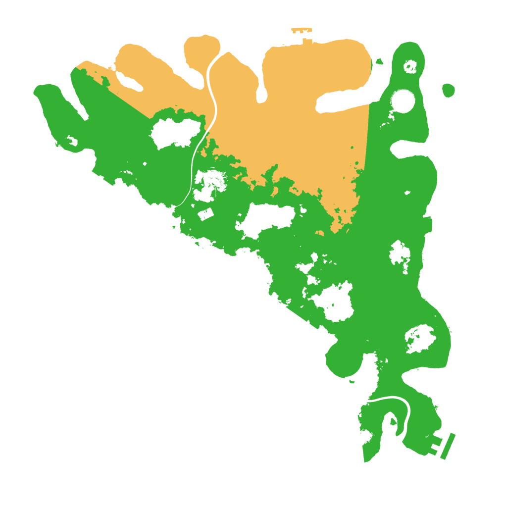 Biome Rust Map: Procedural Map, Size: 3750, Seed: 937064049