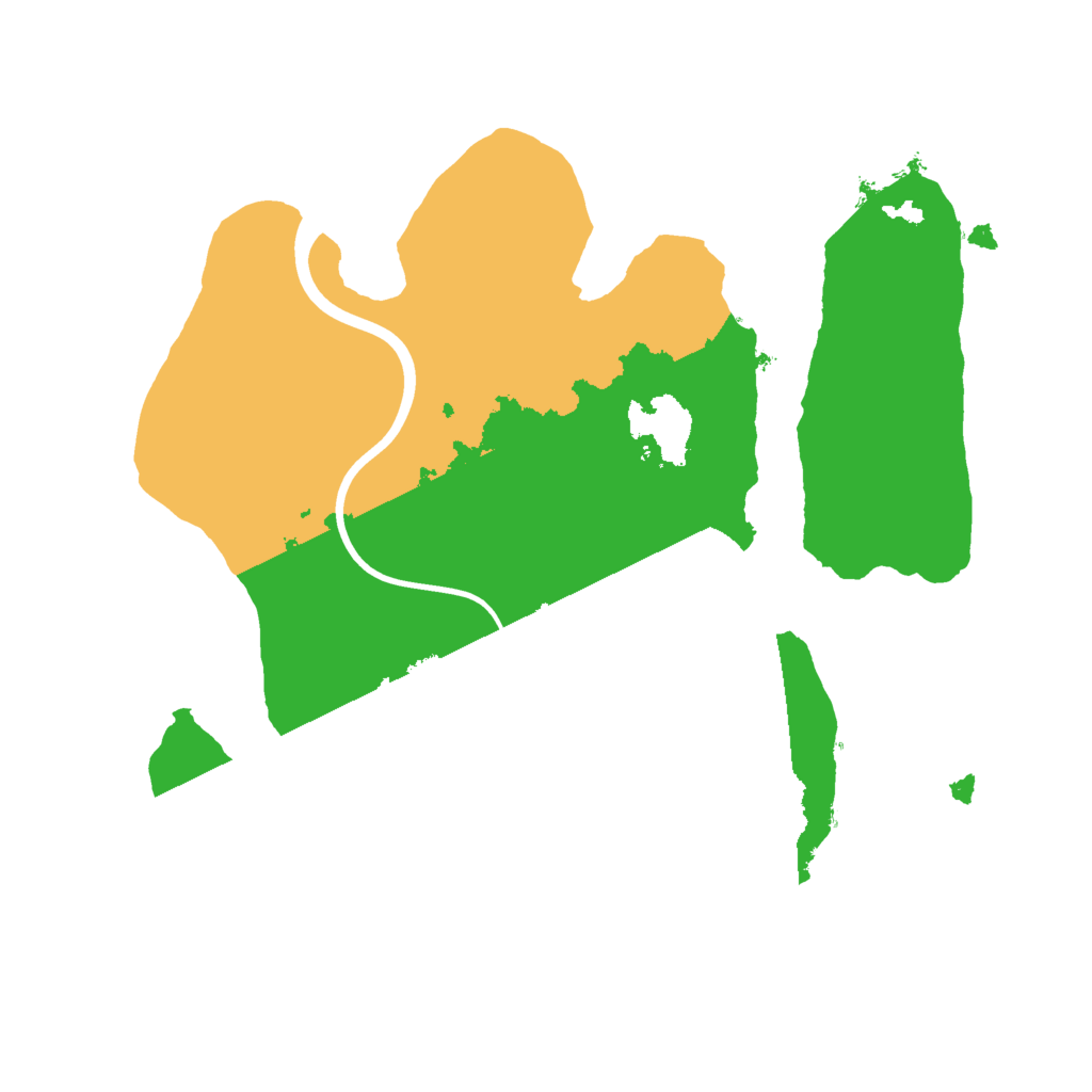 Biome Rust Map: Procedural Map, Size: 1998, Seed: 844246862